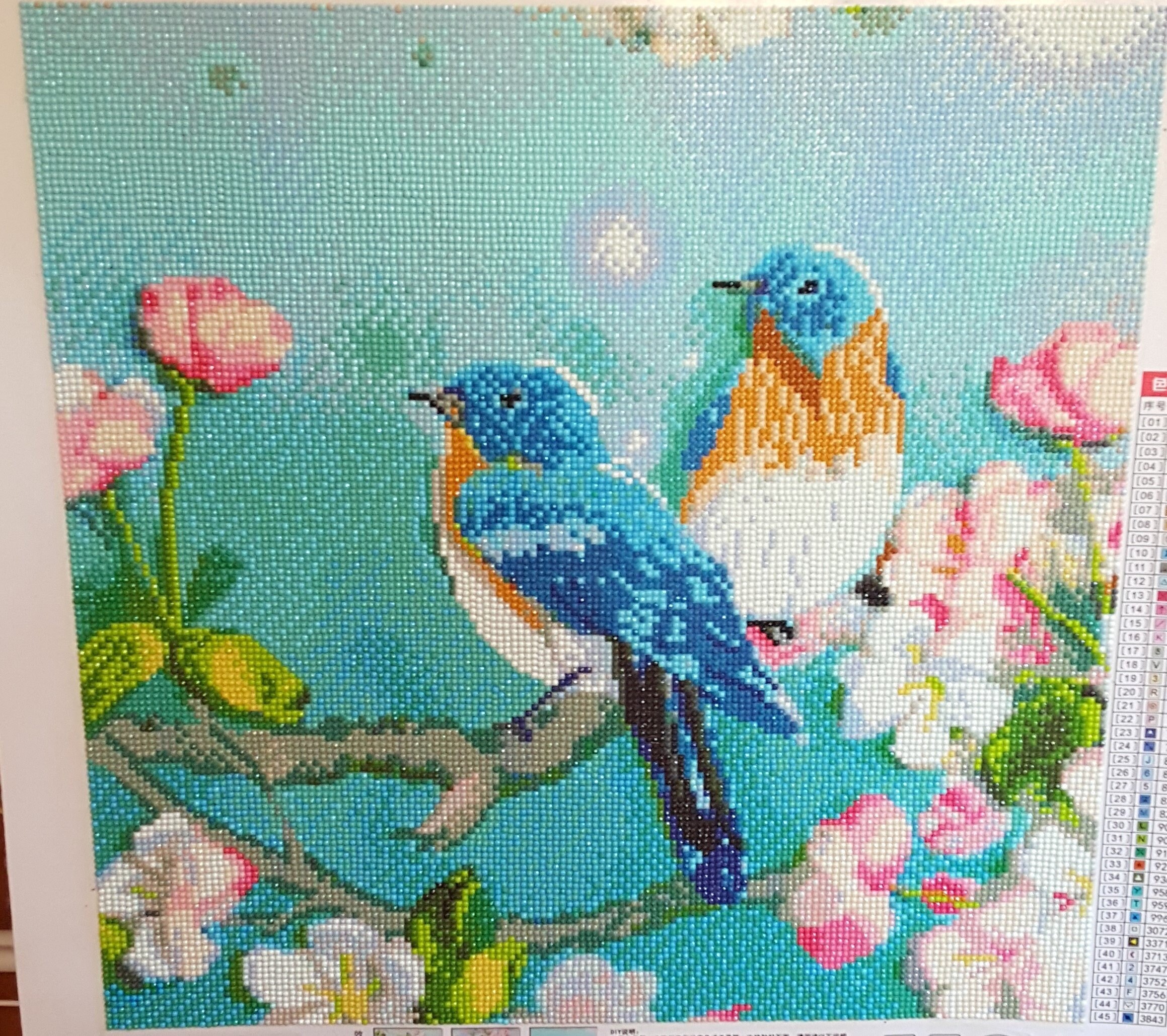 Finished Diamond Painting Completed Diamond Painting Diamond | Etsy