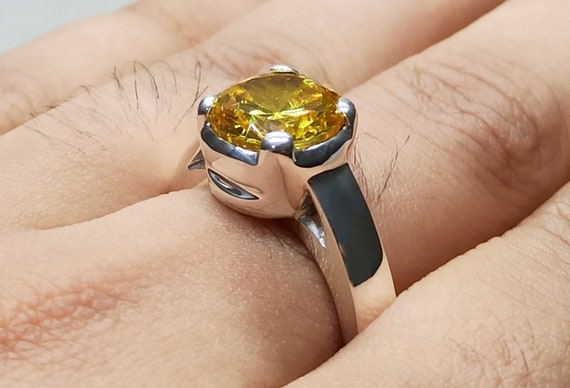 5 carat cheap citrine ring
