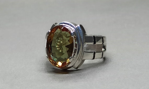 0.21ctw Alexandrite & Diamond 3-Stone Ring – June Birthstone Ring – 8mm  Satin Finish Comfort Fit Classic Dome Titanium Wedding Ring TM261-ALX –  Jewelry Avalanche