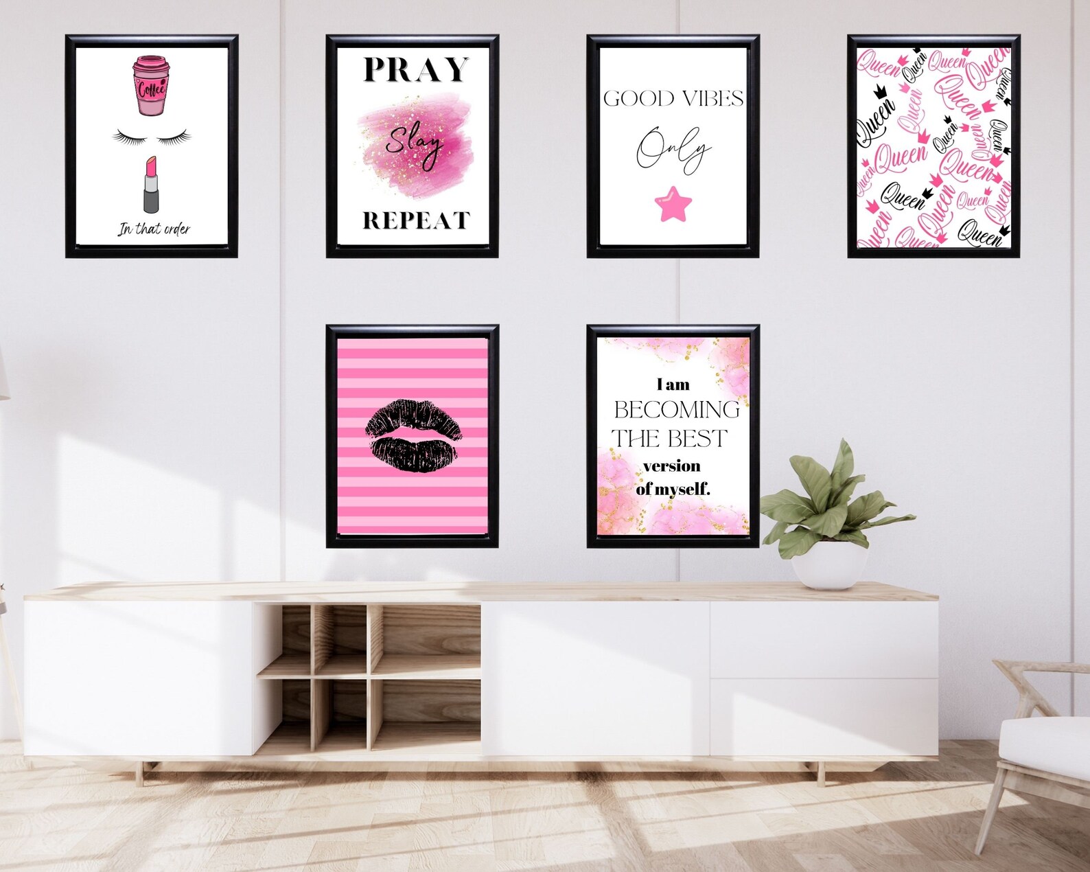 Makeup Wall Art, Makeup Vanity Decor, Makeup Quotes, Wall Art, Beauty ...