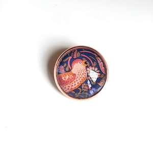 WILLIAM MORRIS Design Brooch, Strawberry Thief
