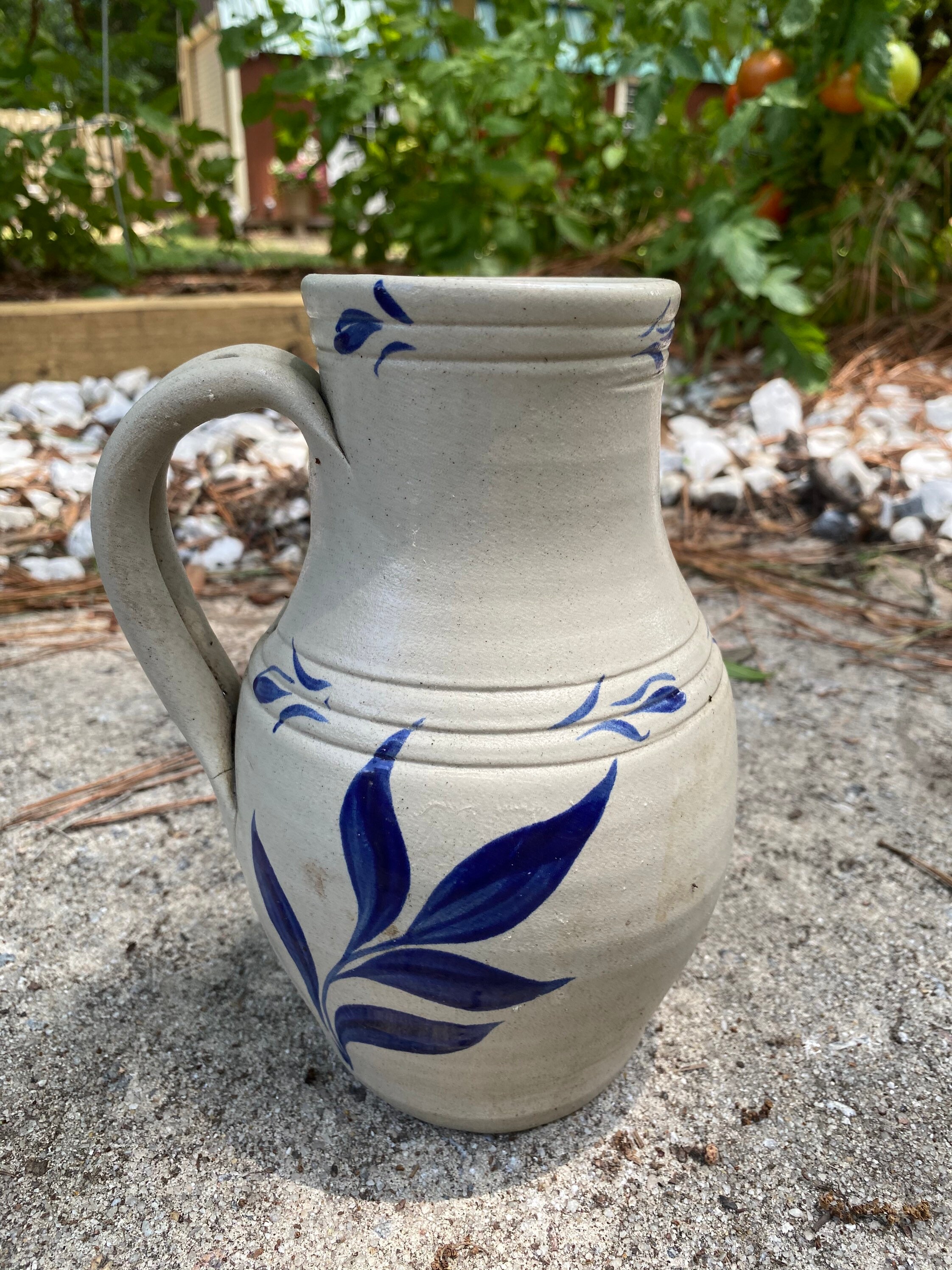 Williamsburg Pottery Salt Glaze Bird Bottle House Etsy