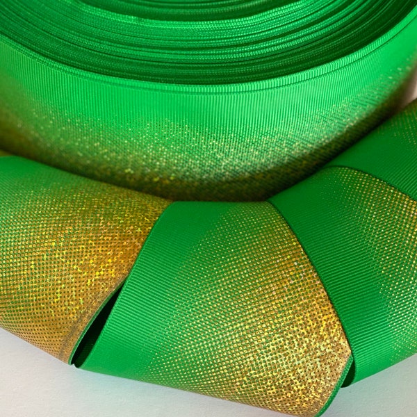 Green and Gold Trim - Etsy