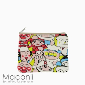 Może przedstawiać: Ż&oacute;łta, czerwona, niebieska i biała kosmetyczka zapinana na zamek błyskawiczny z nadrukiem postaci z kresk&oacute;wek. Kosmetyczka przedstawia r&oacute;żne postacie z r&oacute;żnymi wyrażeniami twarzy i cechami. Kosmetyczka jest wykonana z miękkiej, wytrzymałej tkaniny i idealnie nadaje się do przechowywania drobnych przedmiot&oacute;w.