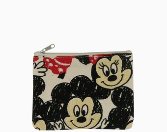 Mickey Mouse Sketch Small Pouch