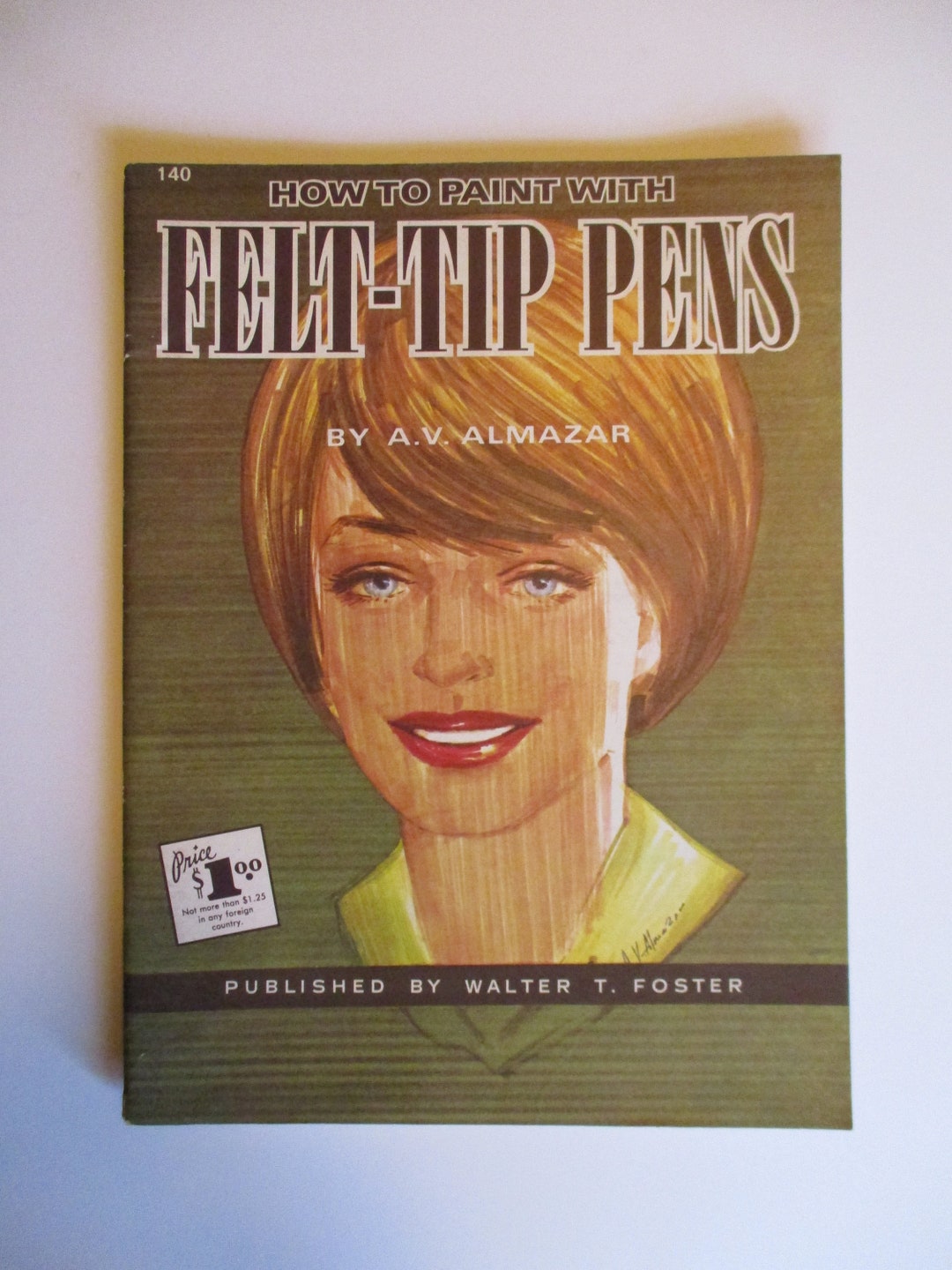 How to Paint With Felttip Pens by A.V. Almazar Etsy