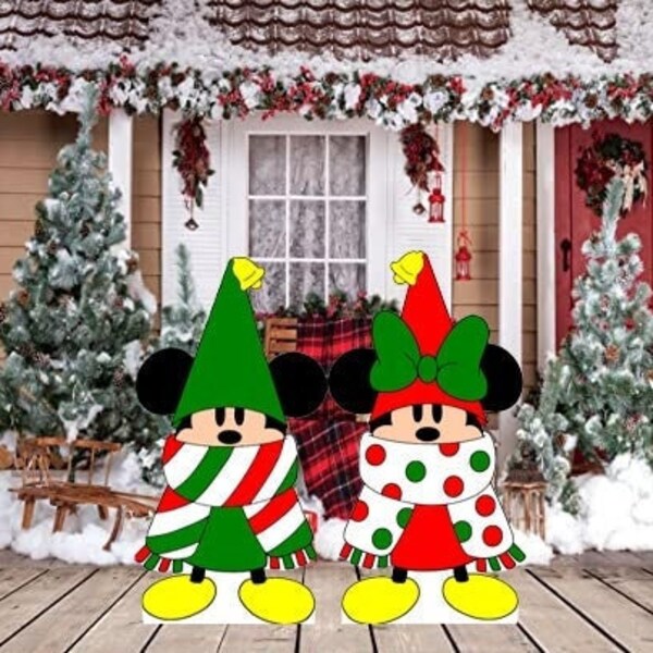 Mickey Mouse Garden Gnome - Etsy