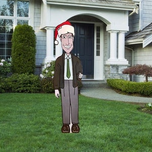 Christmas vacation yard art