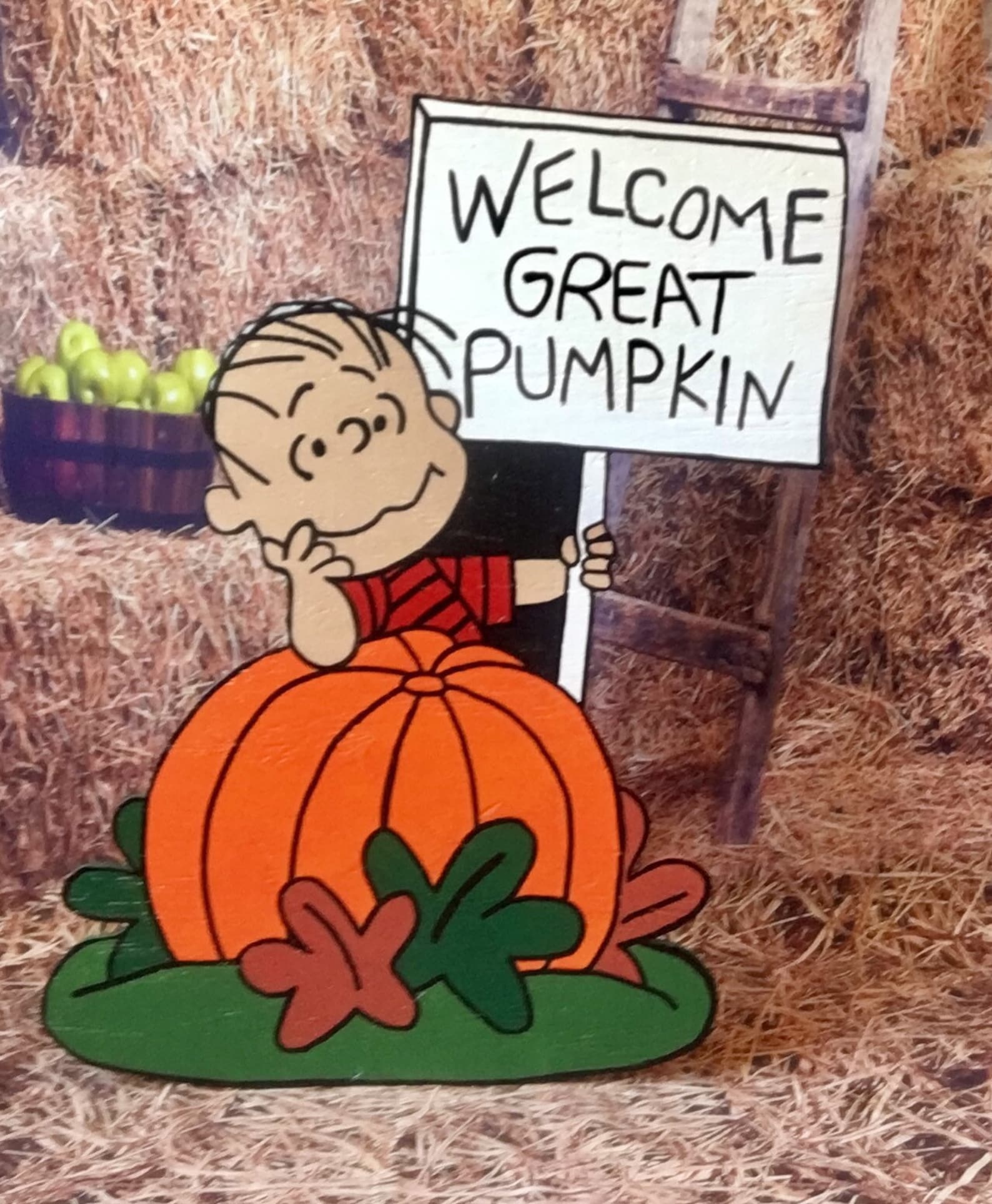 Peanuts halloween yard art/Peanuts yard art/ Peanuts yard Etsy