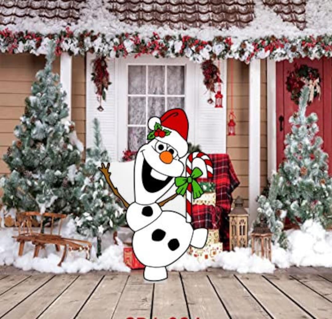 Olaf Christmas Yard Decoration 