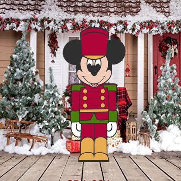 Wooden Nutcracker Yard Art Etsy