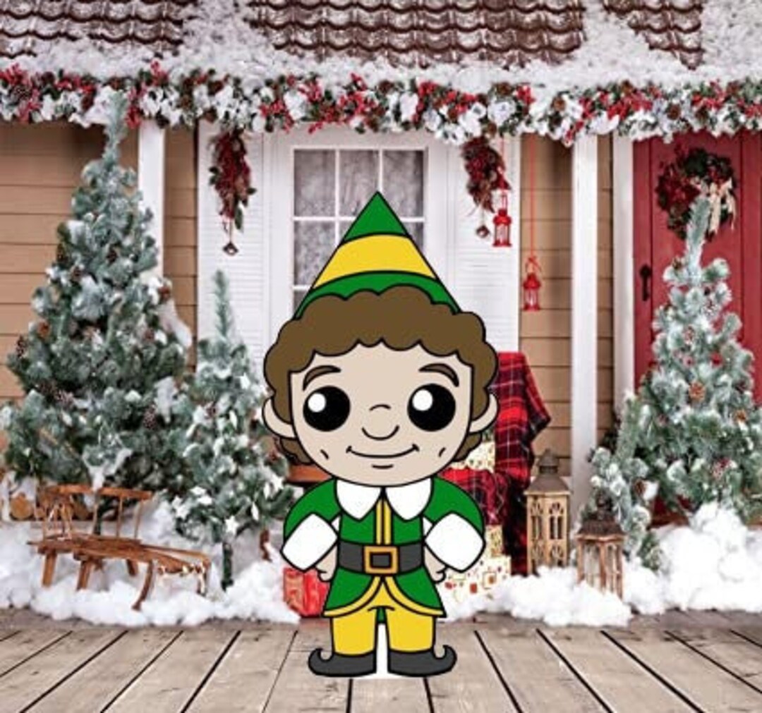 Buddy The Elf Outdoor Christmas Decorations
