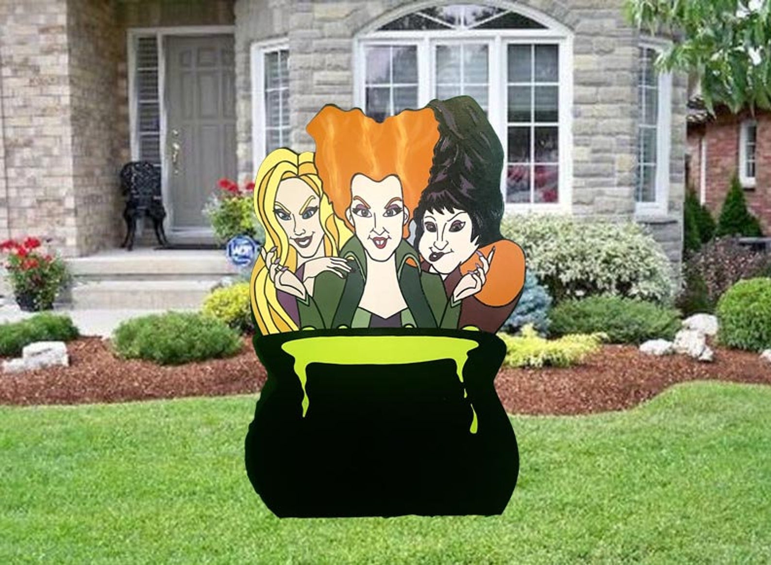 4' Alto Hocus Pocus Halloween yard art / Hocus Pocus / Etsy