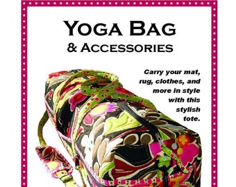 By Annie Pattern-Yoga Bag and Accessories-Yoga Tote Sewing Pattern-PBA172