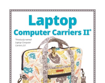 By Annie Pattern-Laptop Computer Carriers 2.0-Laptop Case Sewing Pattern-PBA122-2