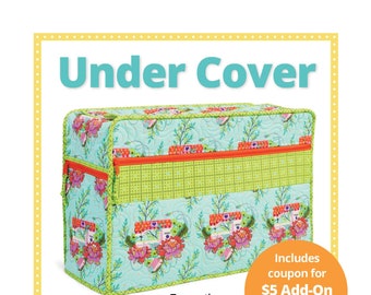 By Annie Pattern-Under Cover- Sewing Machine Cover Sewing Pattern-3 Sizes-PBA289