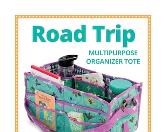 By Annie Pattern-Road Trip-Car Organizer/Caddy Sewing Pattern- Clutter Control Bag- PBA254