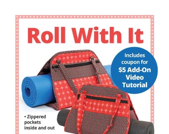 By Annie Pattern-Roll With It-Yoga Bag/Tote Sewing Pattern-PBA277