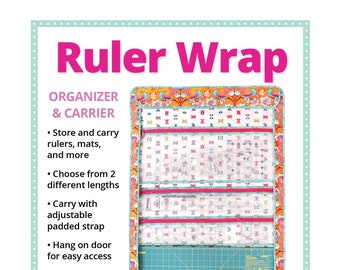 By Annie Pattern- Ruler Wrap- Cutting Mat Tote Sewing Pattern-PBA270