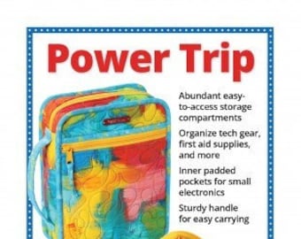 By Annie Pattern-Power Trip- Organizer Bag Sewing Pattern-PBA237