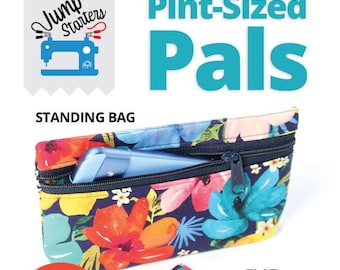 By Annie Pattern-Pint Sized Pals- Jump Starters Includes Soft and Stable-Small Zippered Pouch-Sewing Pattern-PBA313JS