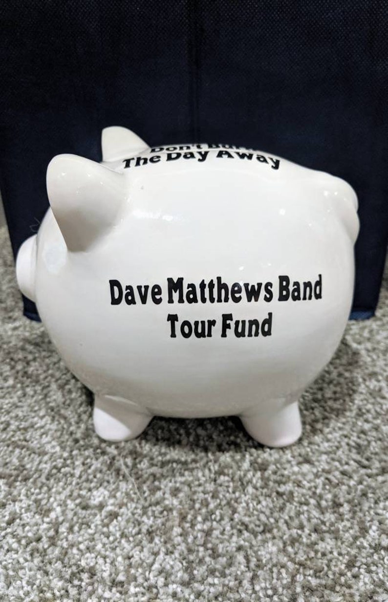 Download Firedancer Don T Burn The Day Away Coffee Rings Dave Matthews Band Tour Fund Piggy Bank Pig Art Collectibles Sculpture Trustalchemy Com