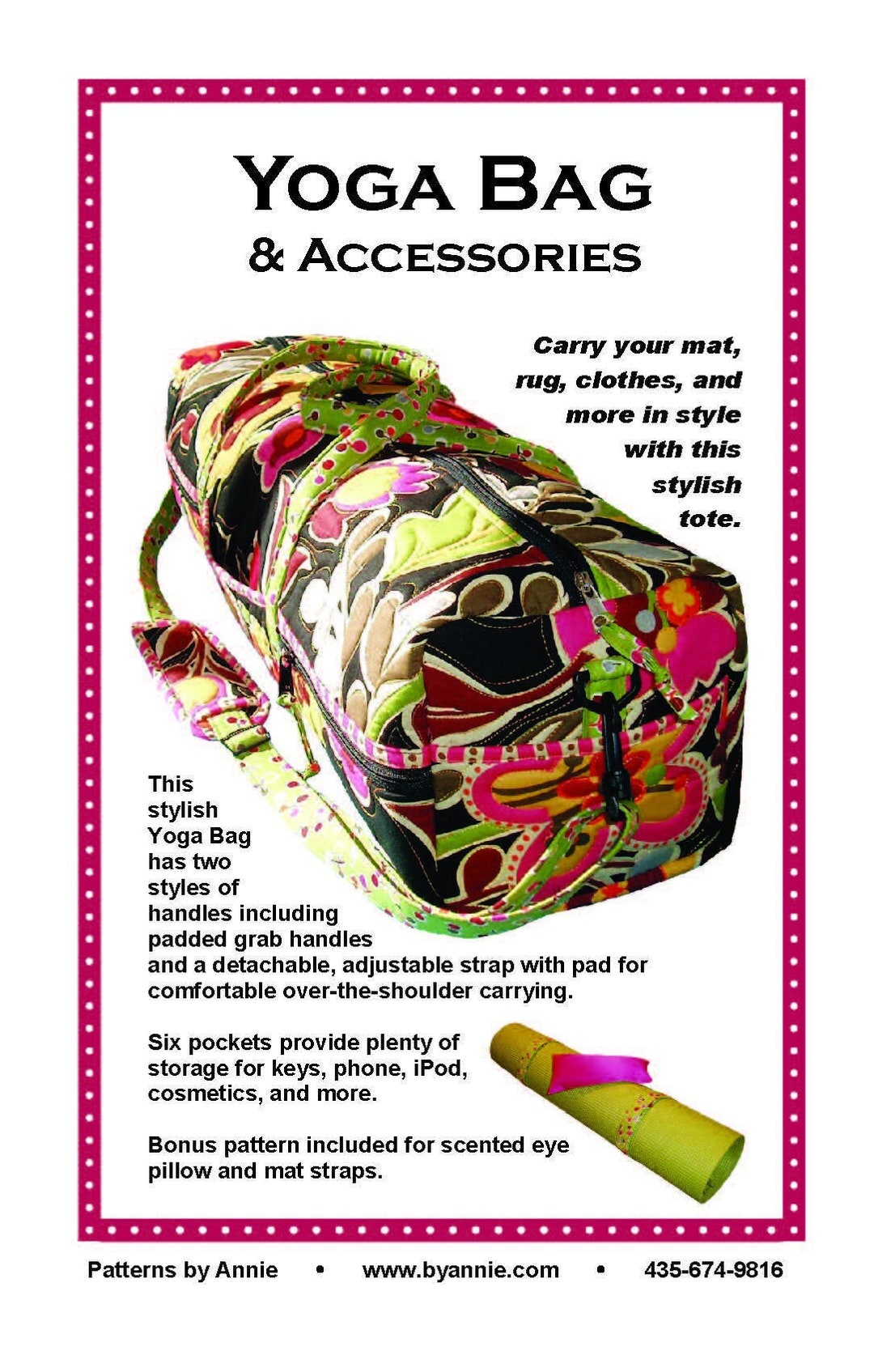 Yoga tote bag pattern new arrivals