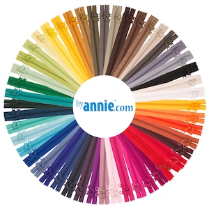 24 inch handbag zipper-ByAnnie zipper- Nylon Coil Single Slide Zipper-By Annie #4.5 zipper-You pick color