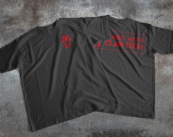 Clantech BattleTech Graphic Tee | Gamer Short Sleeve Shirt