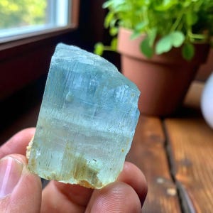 Aqua Morganite terminated crystal,Goshanite aquamarine,wholesale minerals lots,anniversary gift,birthday gift,gift for mom,gift for dad