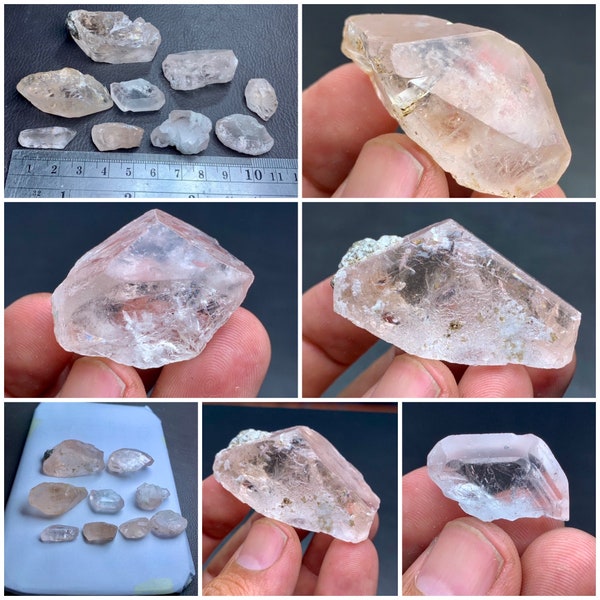 morganite terminated pink crystals lot,wholesale crystals lot,Anniversary gift,birthday gift,gift for mom,gift for dad,gifts shop