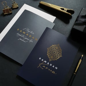 NEW Ramadan Greeting Cards Gold Foiled A6 by Safar London