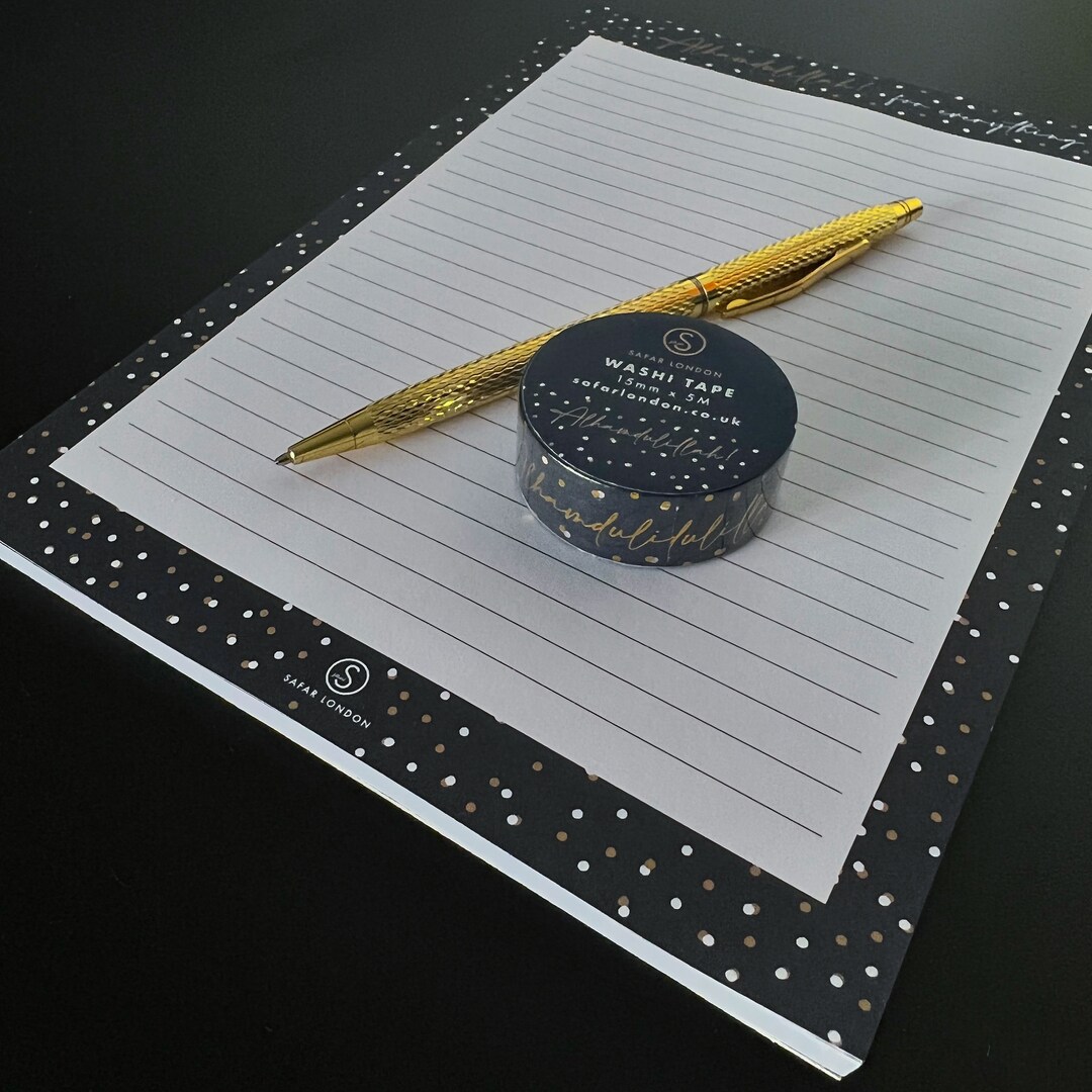 Alhamdulillah Notepad, Islamic Notepad, Stationery Gift, Muslim Gift ...