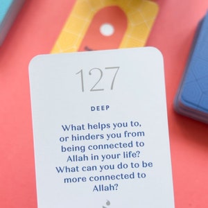 Ramadan Reflection Card Deck Family Game image 4