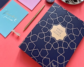 Ramadan Planner Gift Box with Planner & Engraved Pen