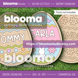 Egg coloring laser, Easter paint kit svg, Egg color kit laser cut files, Personalized Easter crafts svg