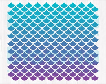 Mermaid scales SVG, Mermaid scales pattern, Seamless file, Scales background, Mermaid scales PNG, Laser cut files, JPG Eps, Commercial use