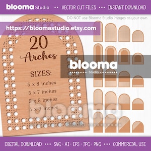 Arco in rattan SVG, cartello ad arco in formato svg, cartello ad arco per matrimonio, cartello in rattan in formato svg, cartello con nome del bambino in formato svg, file tagliati al laser, rattan in formato svg, uso commerciale, EPS PNG
