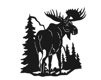 wildlife metal art