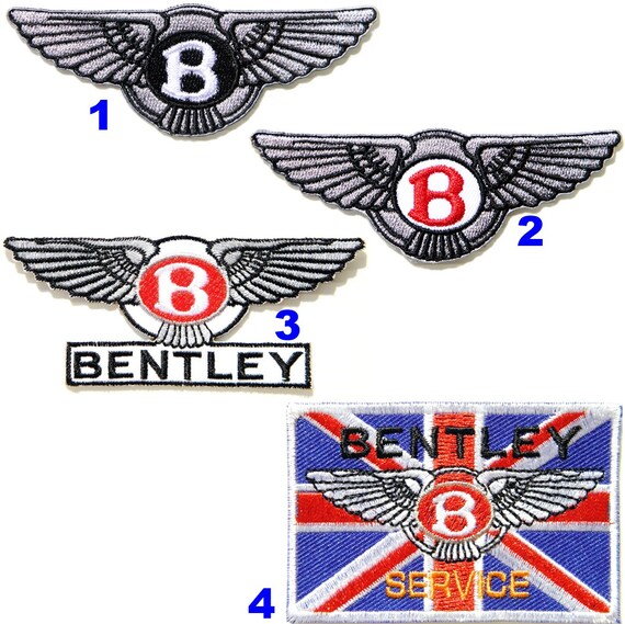 Bentley Motors Logo Iron on Sew on Embroidered Patch applique