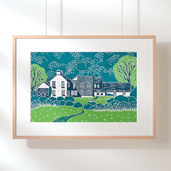 Derrynane House, County Kerry - Art print