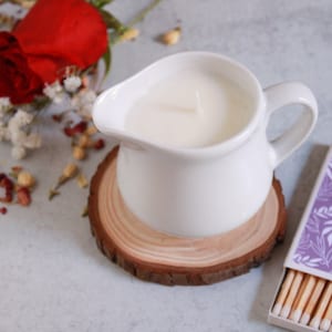 Rose Massage Oil Candle Gift Box for Massage, Date Night Gift, Massage Candle with Spout image 1