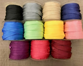2 m Satin Rubber Double Face 15 mm wide