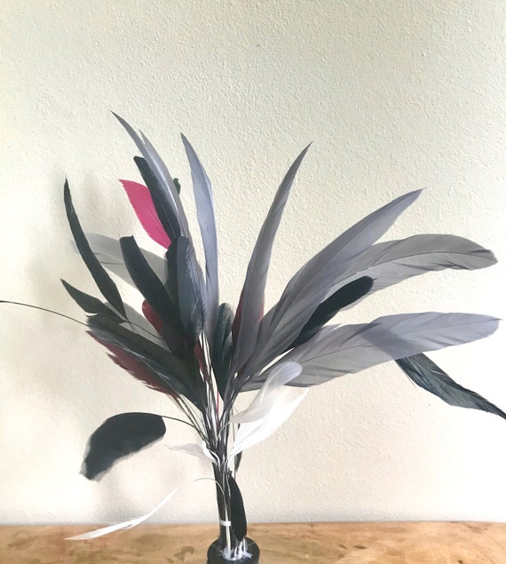 Vintage Feathers Hat Feathers Fascinator Hat Jewel