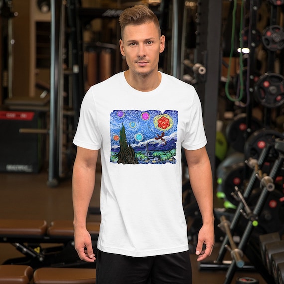 Tabletop Gaming Gift Shirt Starry Night Dragons D20 Dice Tee Tabletop Gaming Gift Shirt Starry Night Dragons D20 Dice Tee