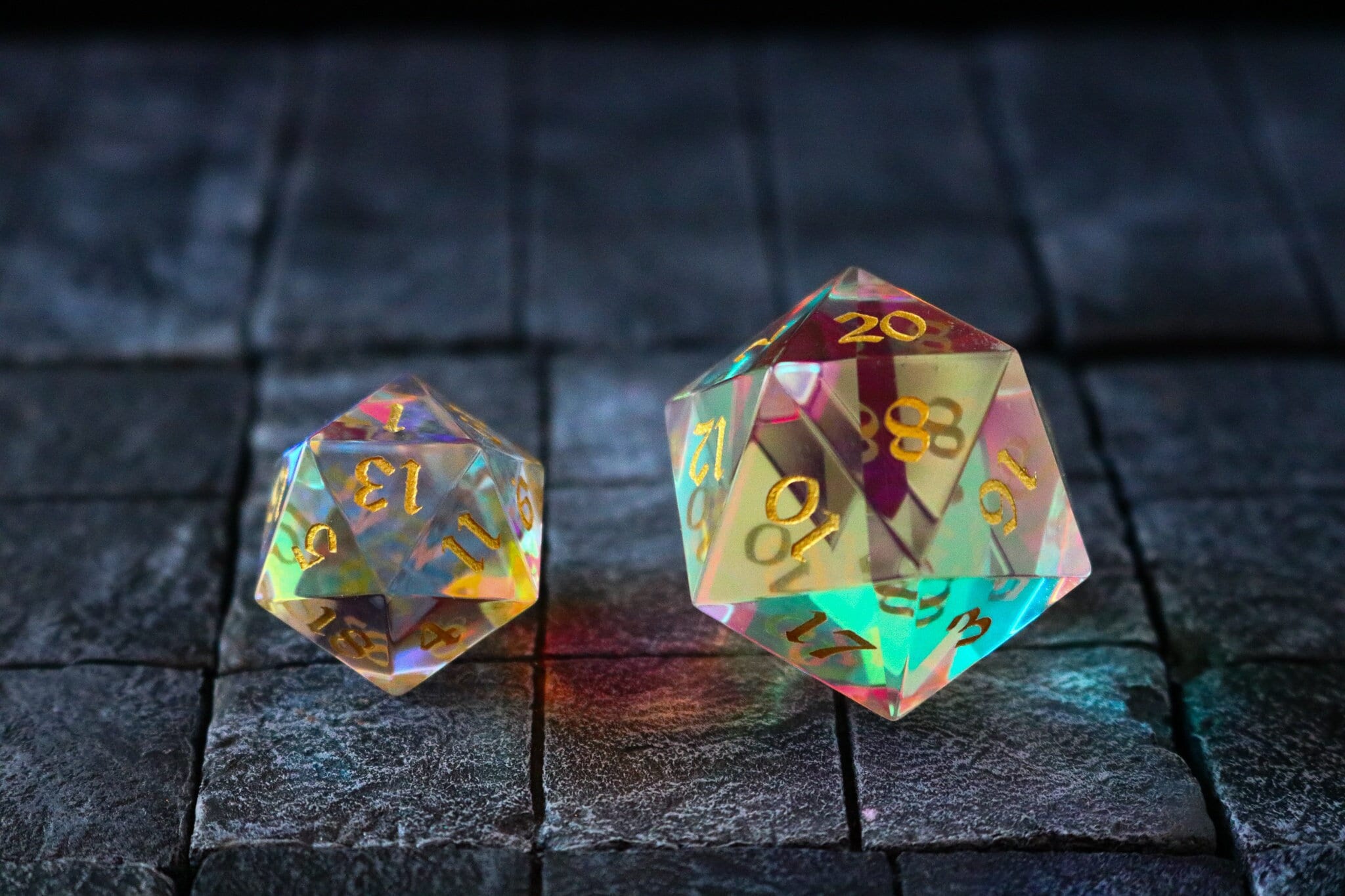 Dice made from gemstones outlet