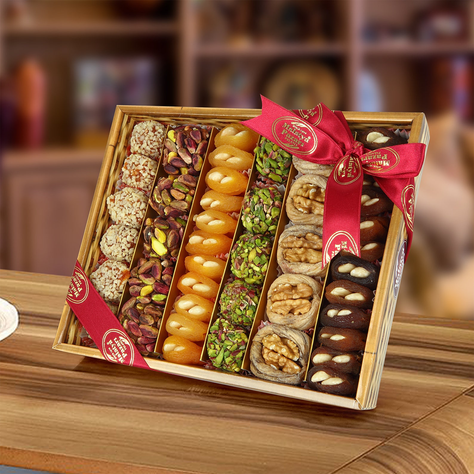 Natural Dried Fruit and Nut Basket Christmas Gift Dried Etsy