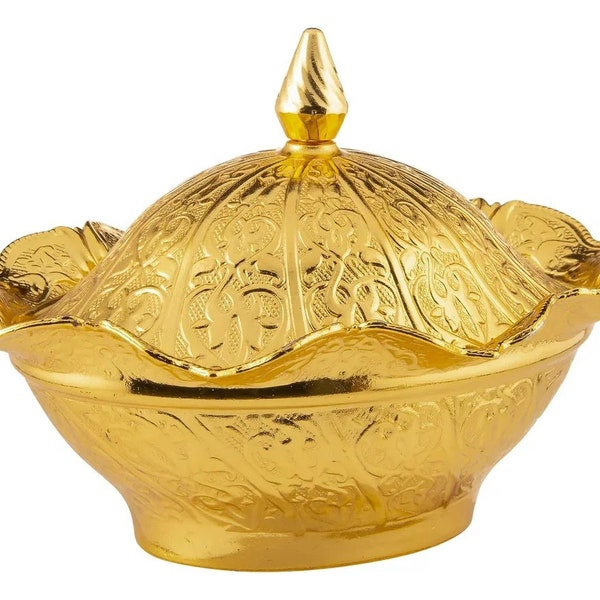 Gold Electro Sugar Bowl