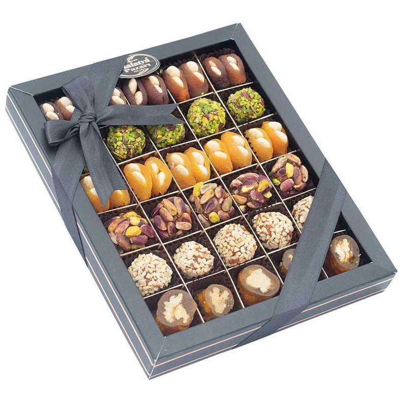 Natural Dried Fruit and Nut Basket Christmas Gift Box Etsy