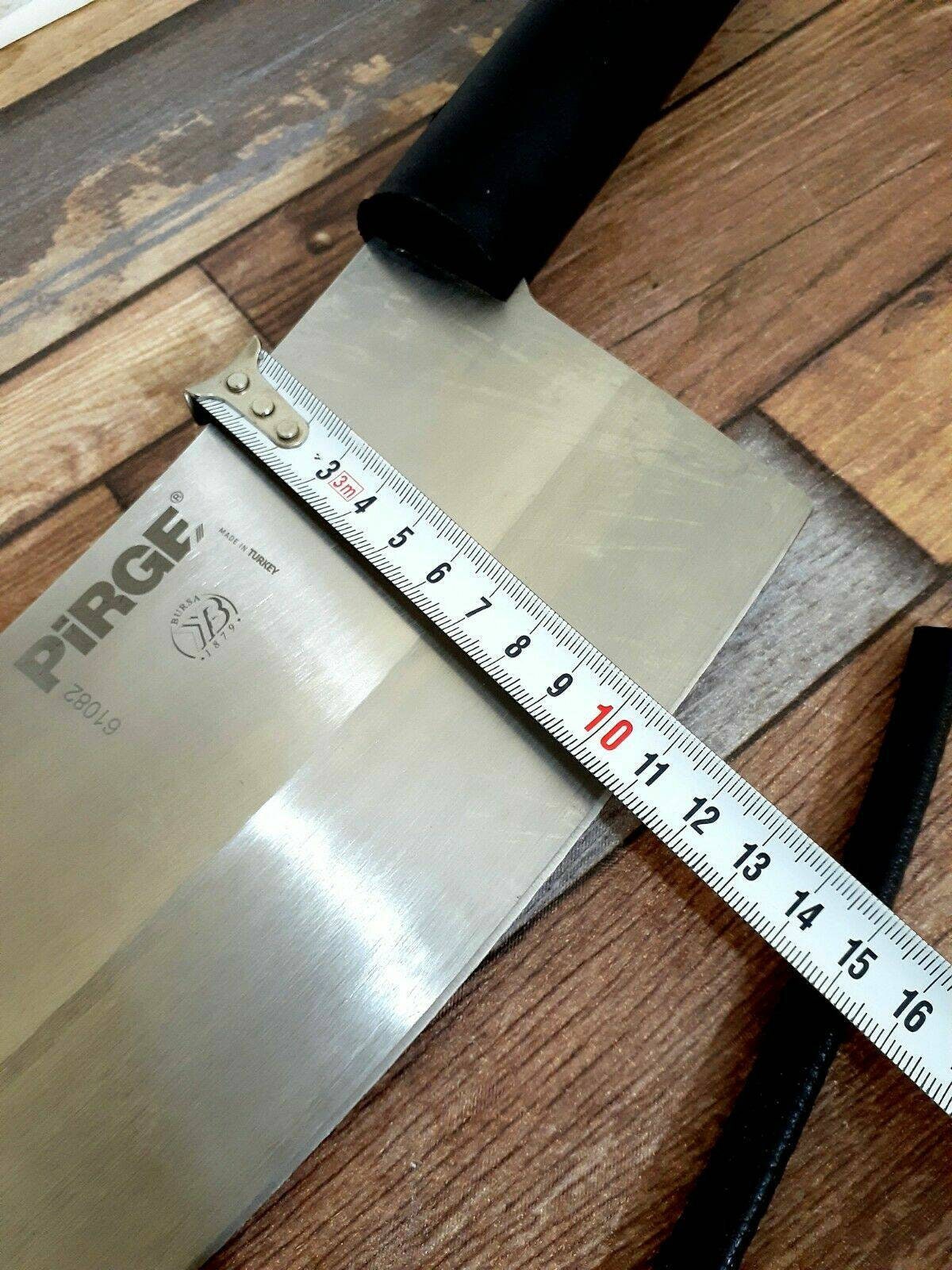 Carbon Steel 50cm Clever Chef Knife, Pirge, Kebap Blade, Turkish Knife,  Mincing